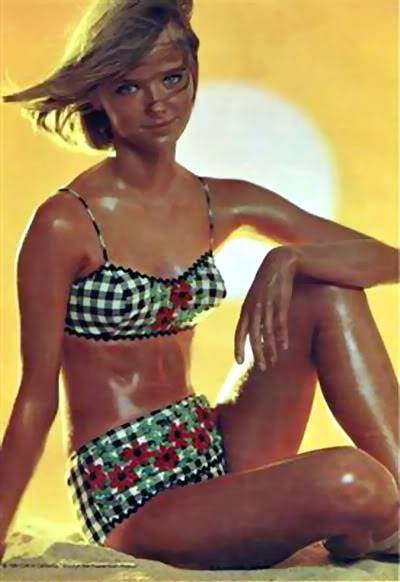 Cole of California ~ Cheryl Tiegs 1960s Blog_Cole_CherylT_1966_Black_White