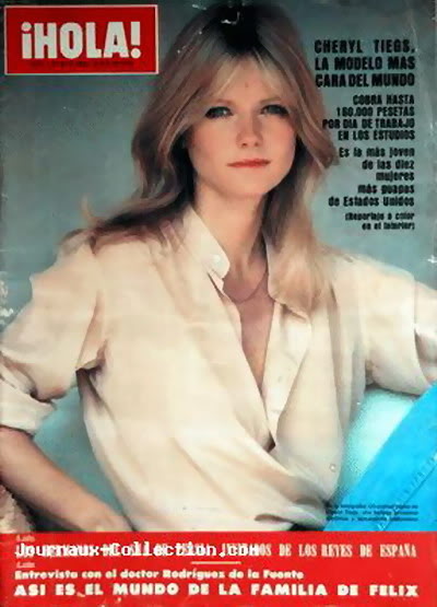 Spanish Hola! Magazine Covers ~ 1970s Blog_Dayrell_CherylTiegs_1978_Apr_H