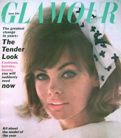 Jean Shrimpton ~ Glamour's 1963 Model of the Year Blog_JeanS_1963_June_Glamour_Cover