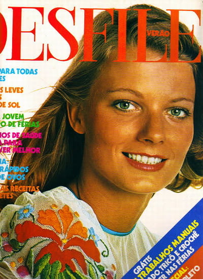 "I wish I were a model..." ~ Joan Thompson 1966 Blog_JoanT_1974_Desfile_Cover