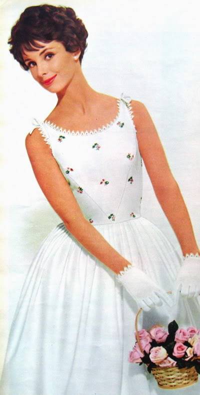 Graduation Dresses ~ 1959 Seventeen Blog_RitaE_1959_May_17_TeenaPaige_G