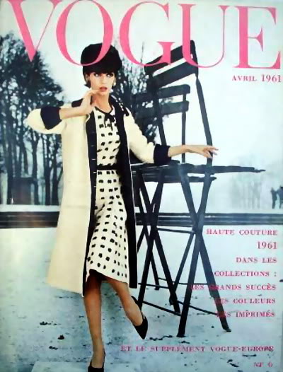 Simone d'Aillencourt ~ International Cover Girl Blog_SimonedA_1961_Apr_French_Vogue