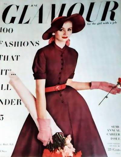 NEW Suzy Parker Covers ~ 1952-1956 Blog_SuzyP_1952_June_Glamour_Cover