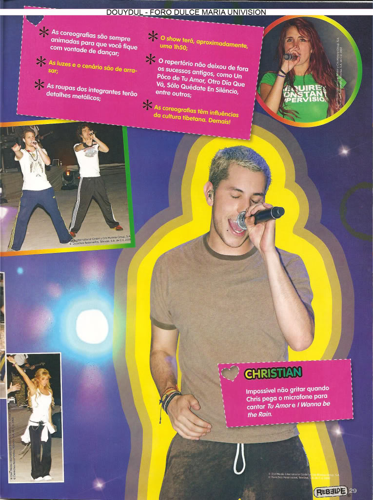 Scans Revista Rebelde #28 - Brasil 24