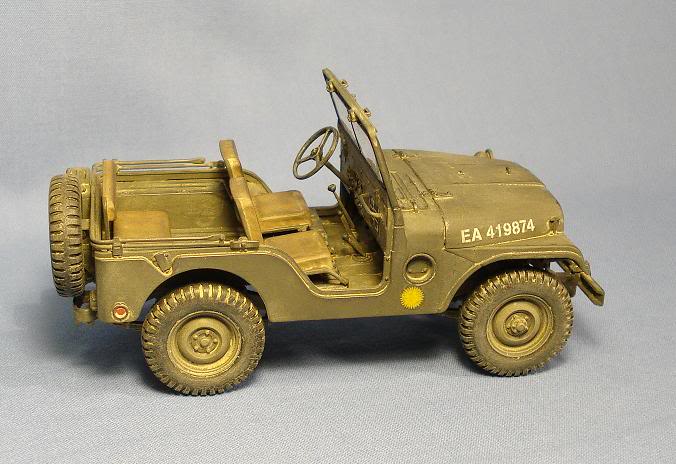 Jeep M38A1 del Ejercito Argentino Ea001