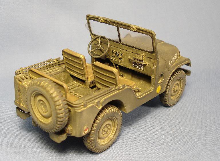 Jeep M38A1 del Ejercito Argentino Ea002