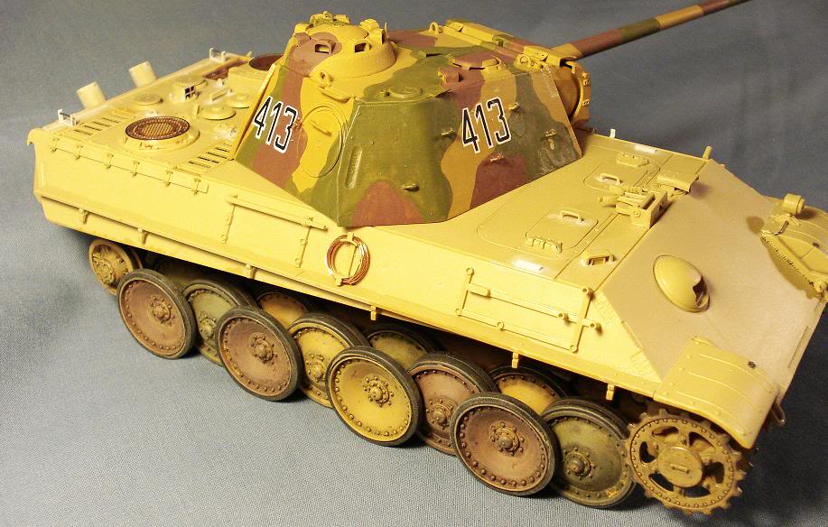 Panther G late de Tamiya 1/35 Pa026