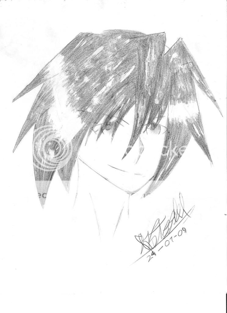 dibujos de Kyon Boceto1