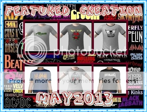 May 2013 Creation Of The Month RockBandShirts_zps51384a7c