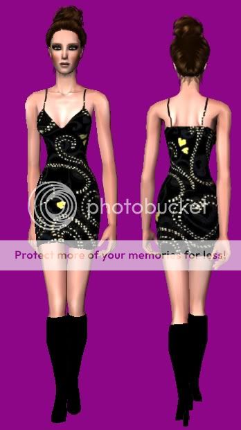 Black & Yellow Dress  Blackandyellow