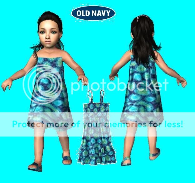 2 Old Navy Toddler Dresses. Blueandgreentoddlerdress