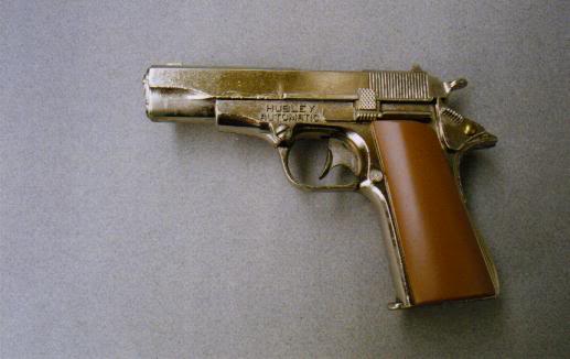 0ldest produced model gun you own Hubley-1a