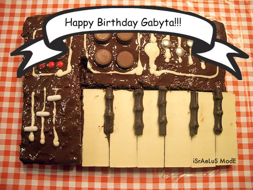 Felicidades 18 Gabyta Synthesizer-cake-1