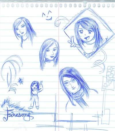 Just a sketch^^; Firesong-2