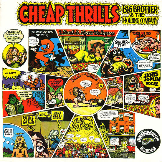 Σουρεαλισμός  στα  Εξώφυλλα Δίσκων BigBrotherTheHoldingCompany-CheapThrills