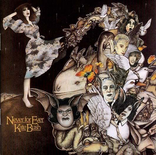 Σουρεαλισμός  στα  Εξώφυλλα Δίσκων KateBush-NeverForEver