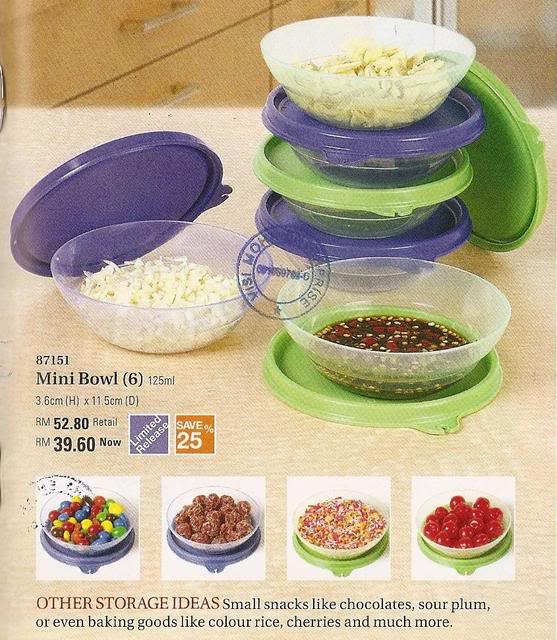 TUPPERWARE~TUPPERWARE ~ jom join KUTU!!! Minibowl