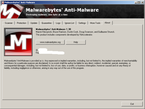 Malwarebytes Anti-Malware v1.30 Multilanguage 23-10-200802-26-18