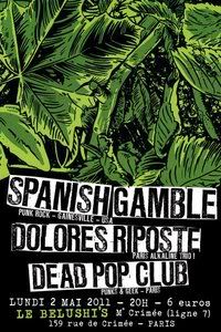 02/05 : Dolores Riposte + Dead Pop Club + Spanish Gamble 188035_205499046134453_5791055_n