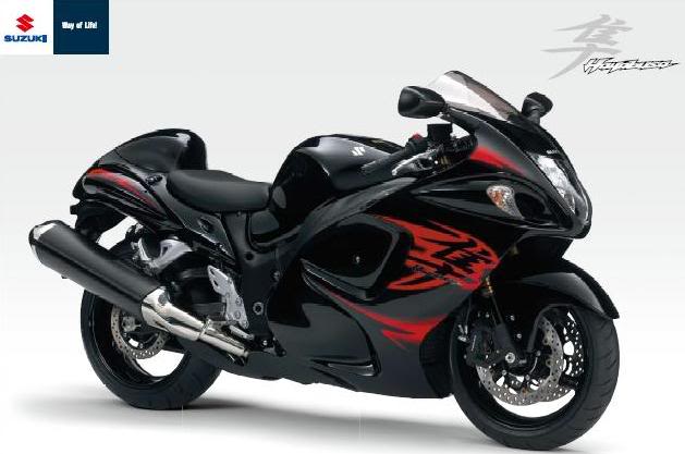 História da Suzuki Hayabusa Hayabusa_2009_Preta