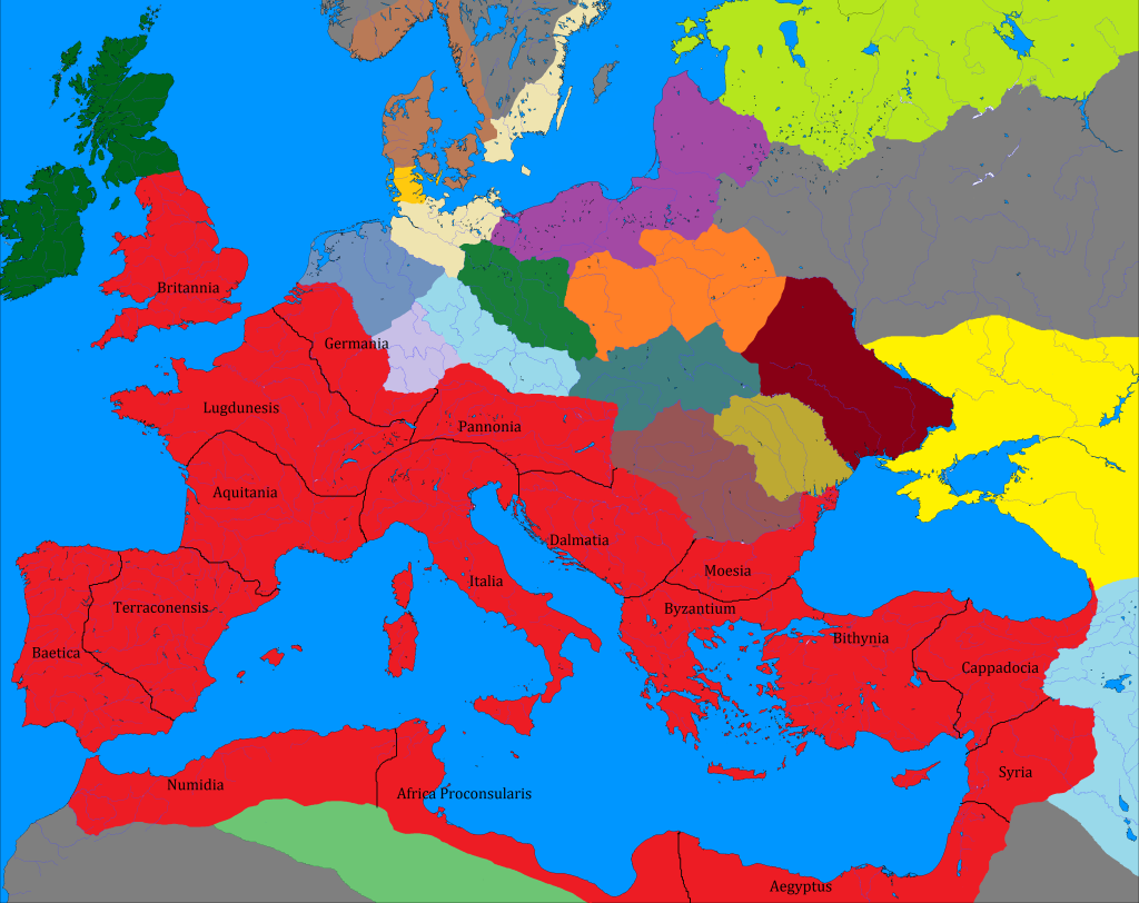 The Provinces of the Roman Empire Provinceswr