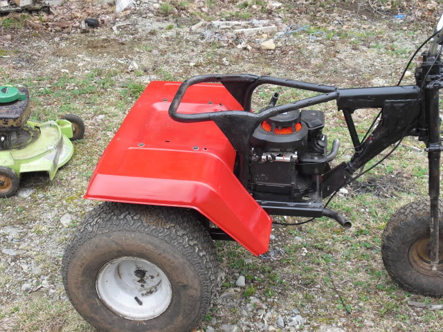 Custom Three wheeler "Little Red" CIMG0796-1
