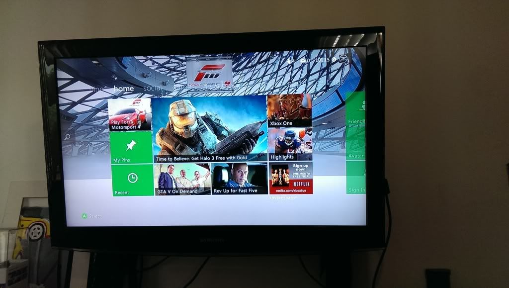 xbox 360 slim + tv setup IMAG0776_zpsb4f37244