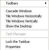 My Task Manager is greyed out and not enabled. How can I enable it? Taskmanager1