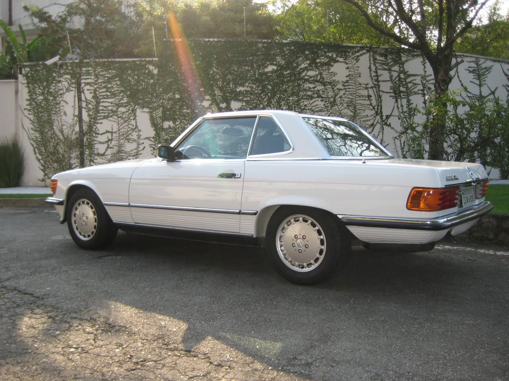 Vendo R107 300SL 1986 - Branca com Azul R$ 92.500,00 - VENDIDO! IMG_1800