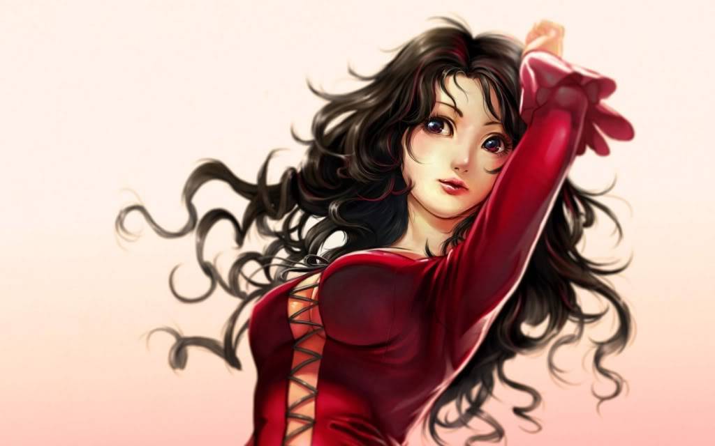 The Wheel Turns Again - Page 2 Fantasy-girl---red-dress-wallpapers