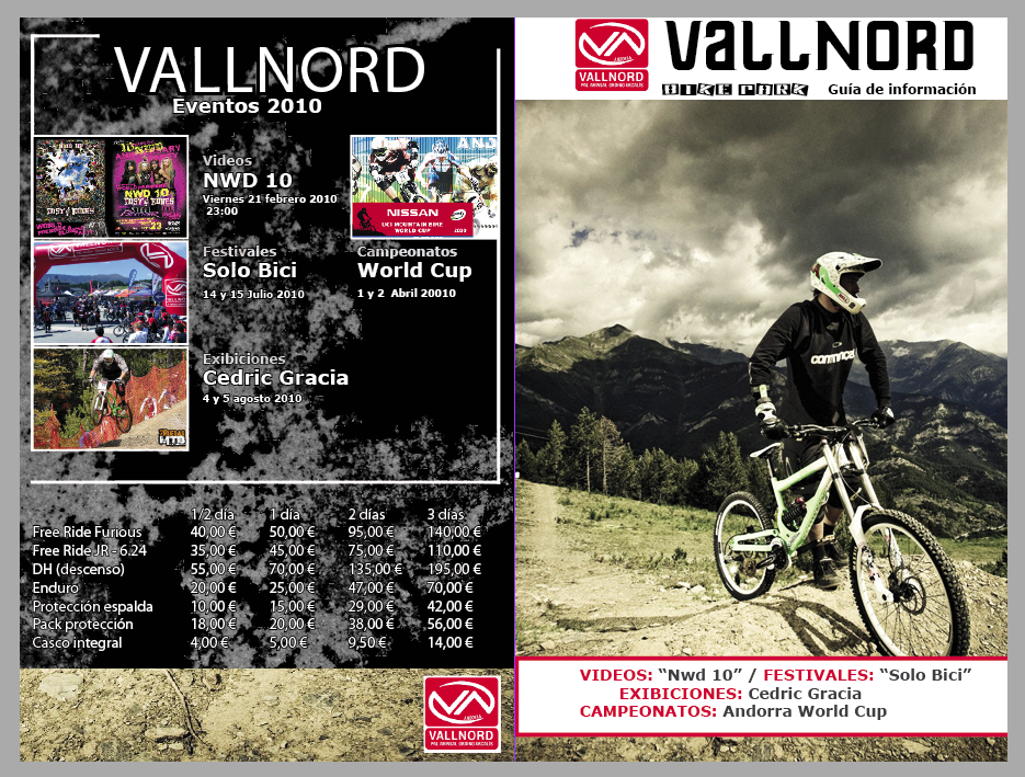 Folleto Vallnord Andorra Vallnord