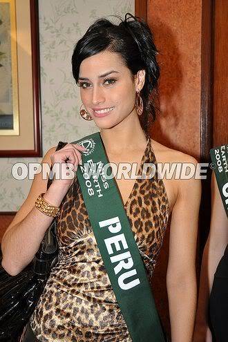OUR Miss Earth 2008 prediction/beauty lists Peru