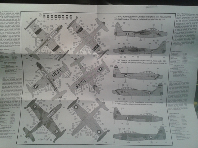 REPUBLIC F 84 G THUNDERJET 1/72ème Réf 80278 20170104_143915_zpse20awc4g