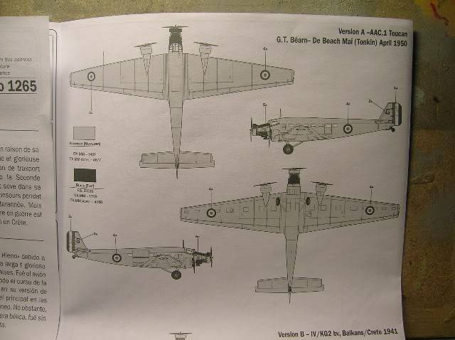 Junker-52 Toucan groupe "Béarn" [ITALERI-1/72] MAJ 21/03/2016 ...moteurs.... DSCN9520
