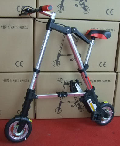 Folding Bike/ Sepeda Lipat A-Bike, ringkes dan ringan Sliver-folding-bike