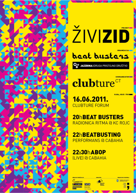 16-06-2011 - Beat Busters & ABOP live @ Cabahia, Pula ZiviZidPulaplakat_small