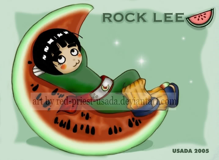 Bộ ảnh Naruto!!!cùng xem nào !!!! Chibi_Fruit_Ninja_Rock_Lee_by_Red_P