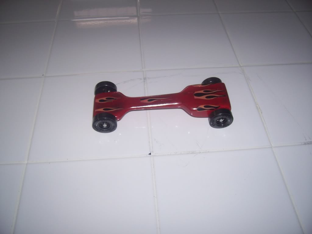 pine wood derby tricks Car001