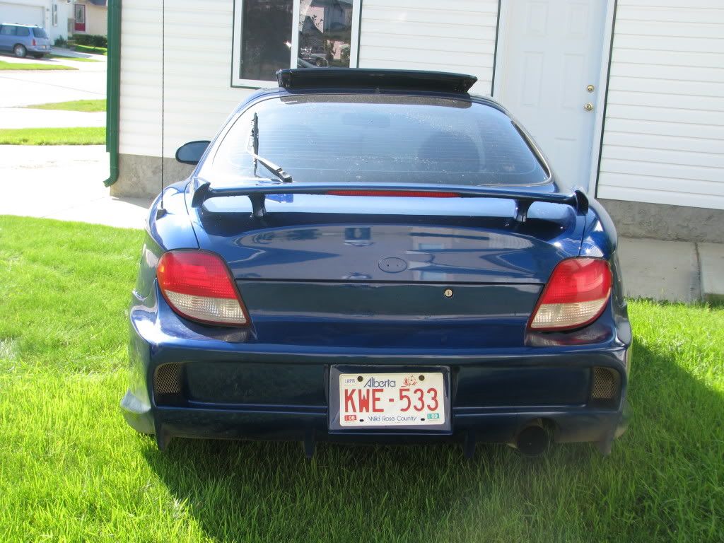 2001 Tiburon SE Rearend