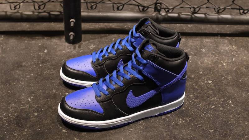 Nike Dunk High LE - Black / Old Royal / White Nike-dunk-high-le-jpack-old-royal-1