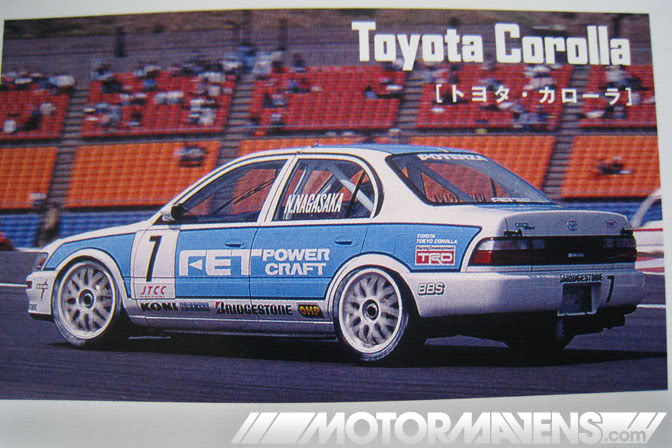 AE-101 en compenticiones. Trackcorolla