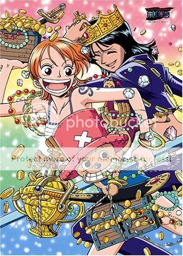 One Piece NamiRobinandChoppergold