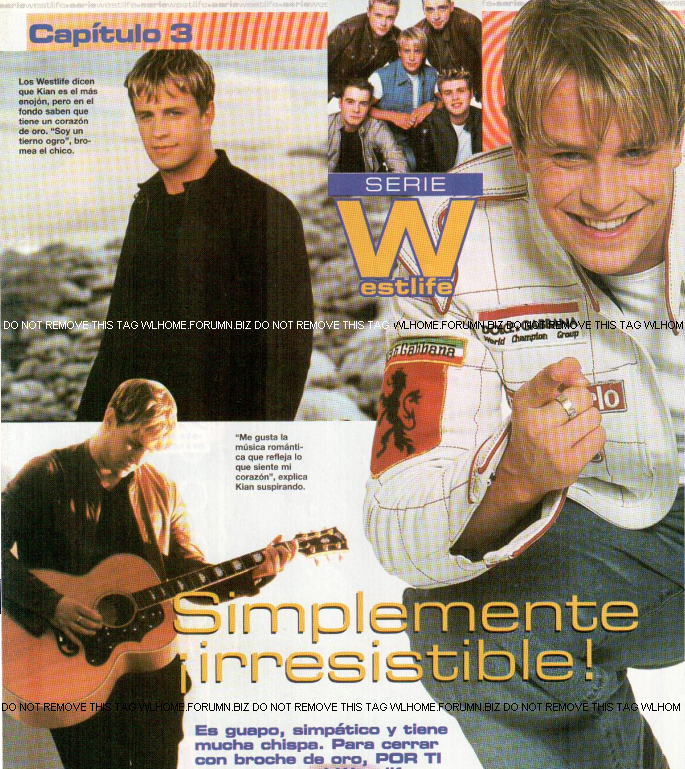 Nueva serie, conoce a Westlife Kian1