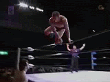 #7 - 2o Combate - Mike Quackenbush vs. Ted DiBiase Jr. - Stretcher Match (Light Heavyweight Championship) VaultingBodyPress