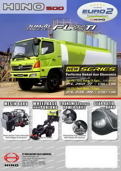 Lapak Padagang Hino 500-fl