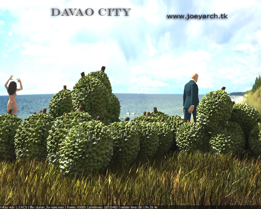 Davao CIty Durian_for-sale