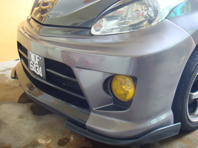 WTS - Used Myvi Sumiko Front Bumper - Mocha Silver DSC02241