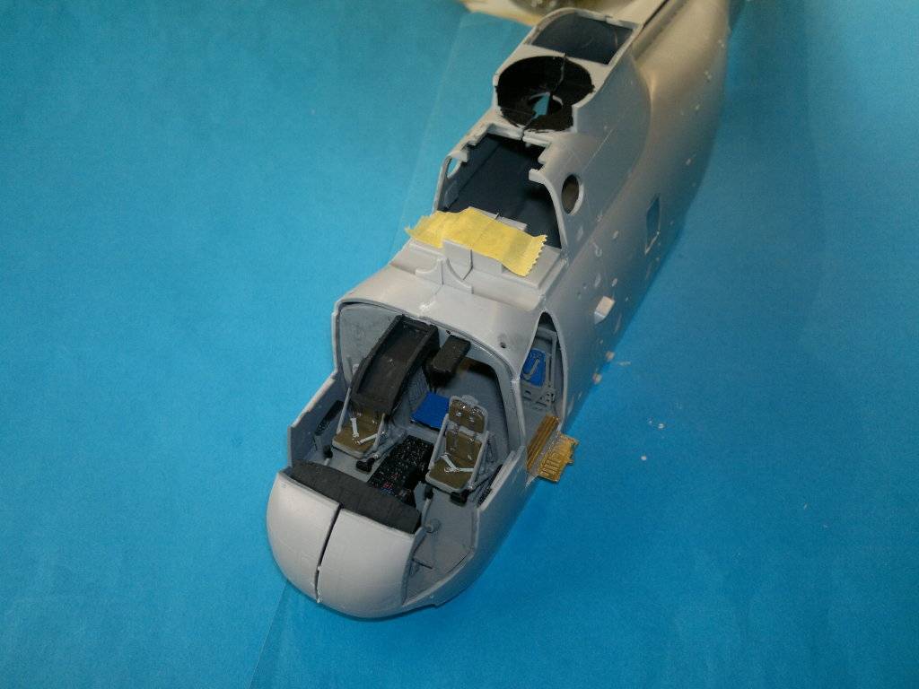 Operation Corporate (nästan iallafall) Sea King AEW Mk2 - Hasegawa 1/48 - Sida 5 201208102817