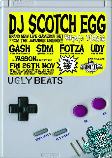 DJ Scotch Egg @ Ugly Beats / Portsmouth / 26.11.10 ScotchEggNov10A6flyer