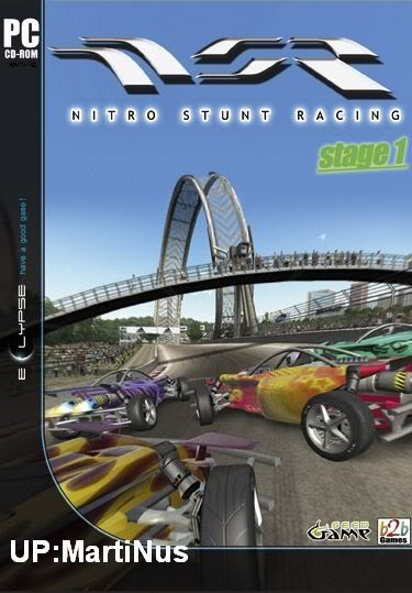 اقوى العاب السيارات Nitro Stunt Racing 183 mp Dndne